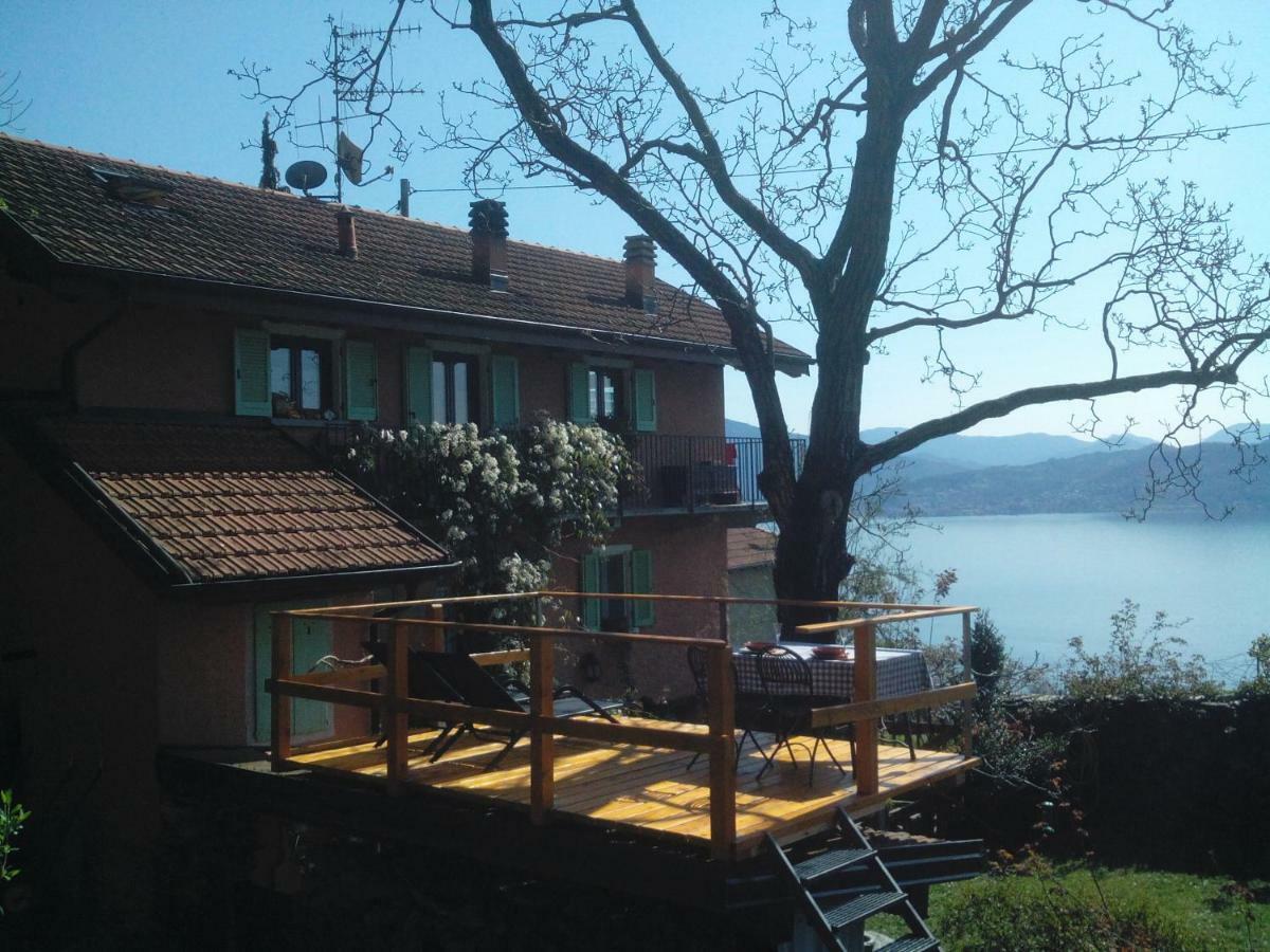 La Vecchia Casa Rosa Apartman Cannero Riviera Kültér fotó