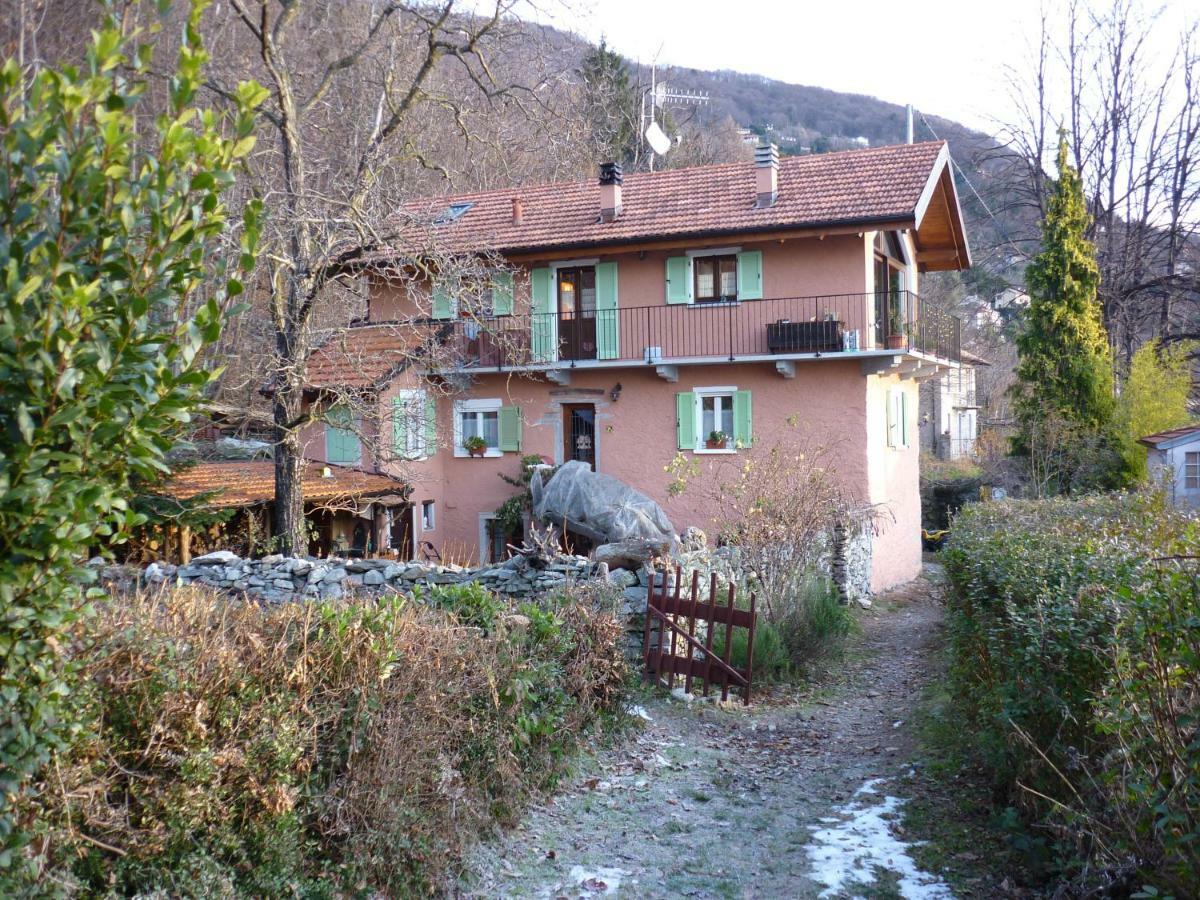 La Vecchia Casa Rosa Apartman Cannero Riviera Kültér fotó